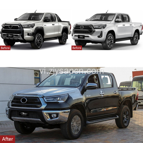 21 Hilux chuyển đổi sang bộ cơ thể Trung Đông